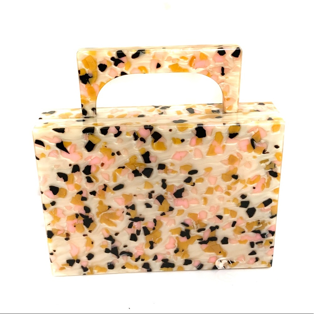 New w/ Tags Urban Expressions Hard Cased Clutch
